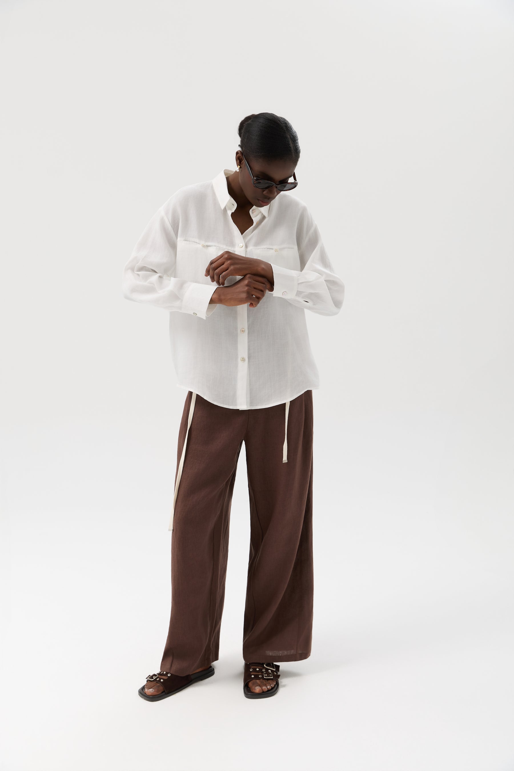 SPODNIE LINEN CORE