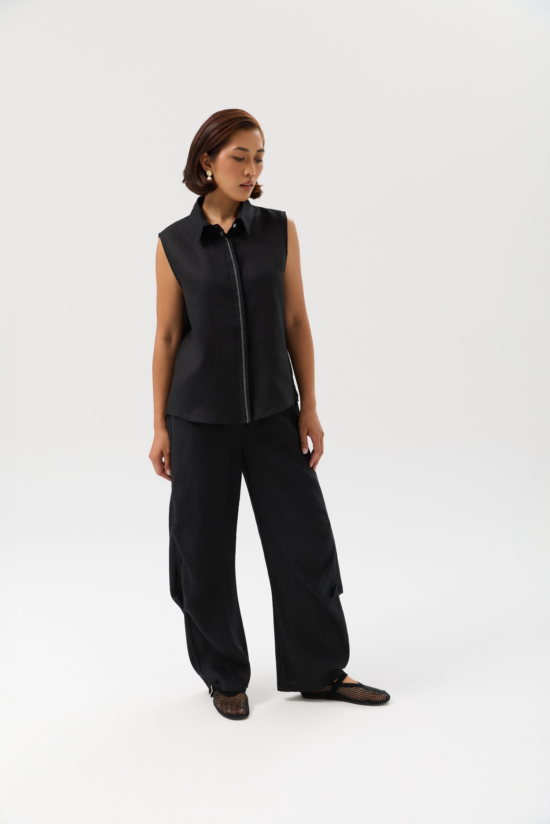 KOSZULA COLLAR LINEN