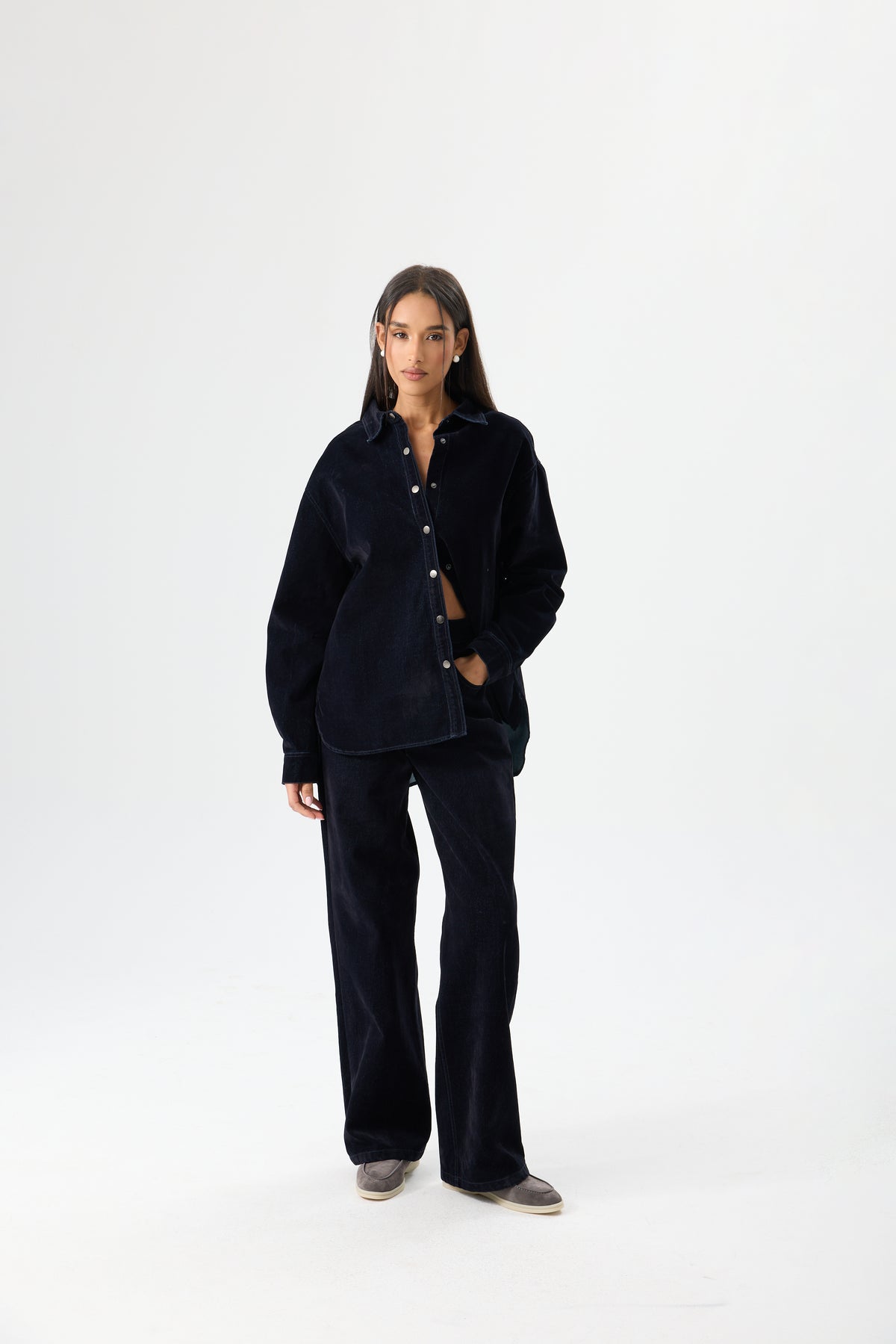 SPODNIE VELLUTO DENIM