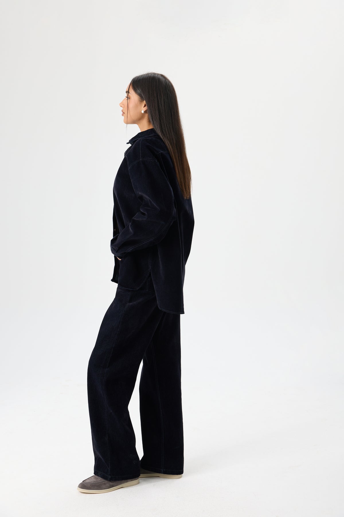 SPODNIE VELLUTO DENIM
