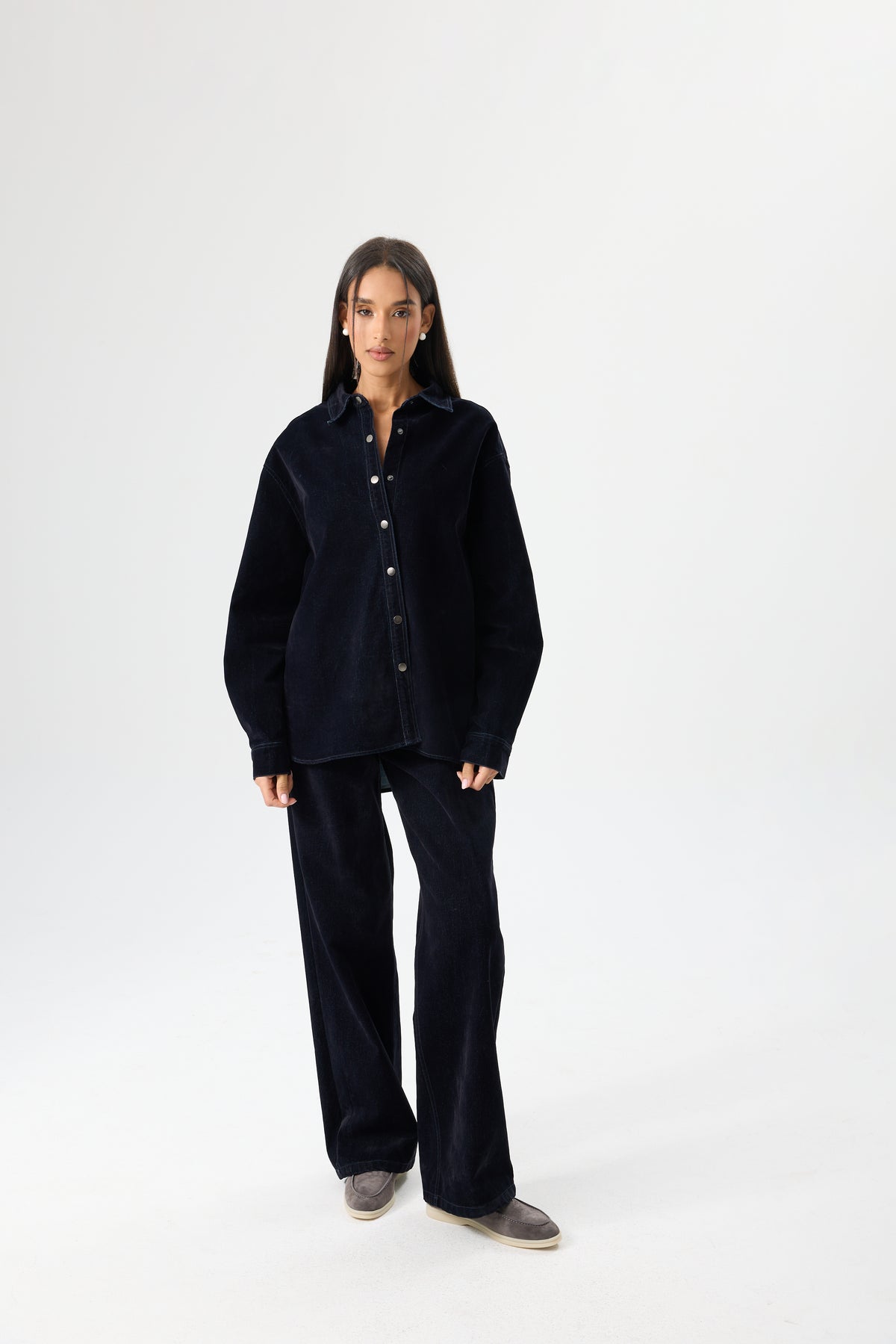 SPODNIE VELLUTO DENIM