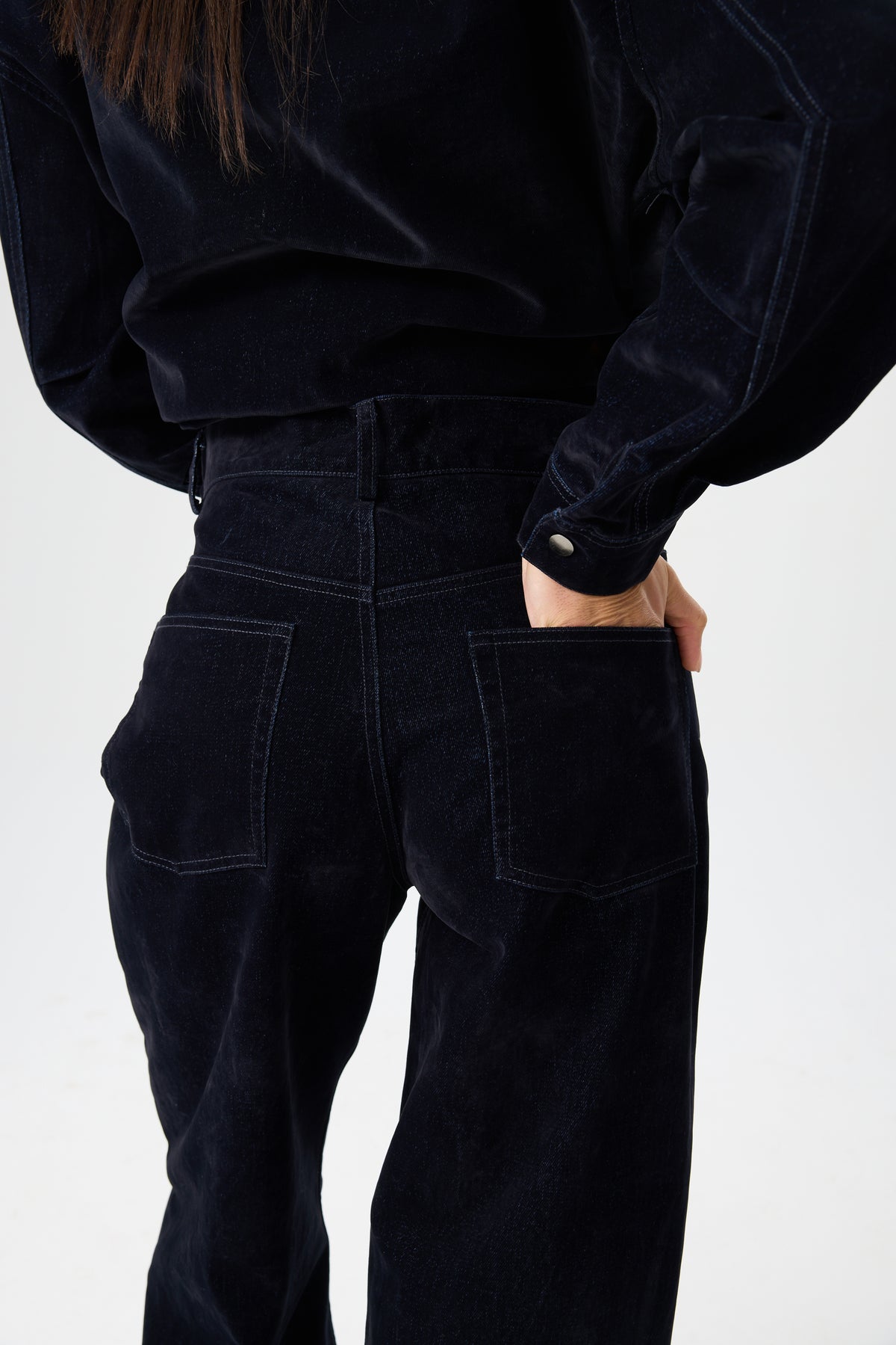 SPODNIE VELLUTO DENIM