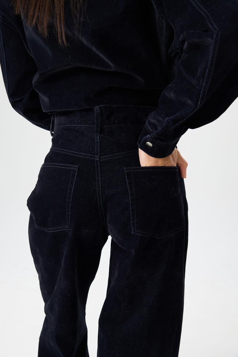 SPODNIE VELLUTO DENIM