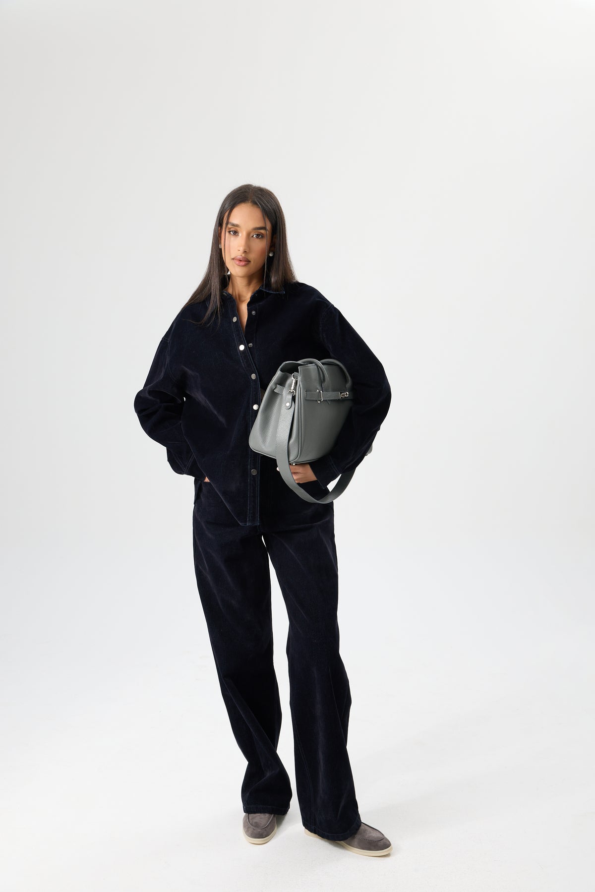 SPODNIE VELLUTO DENIM
