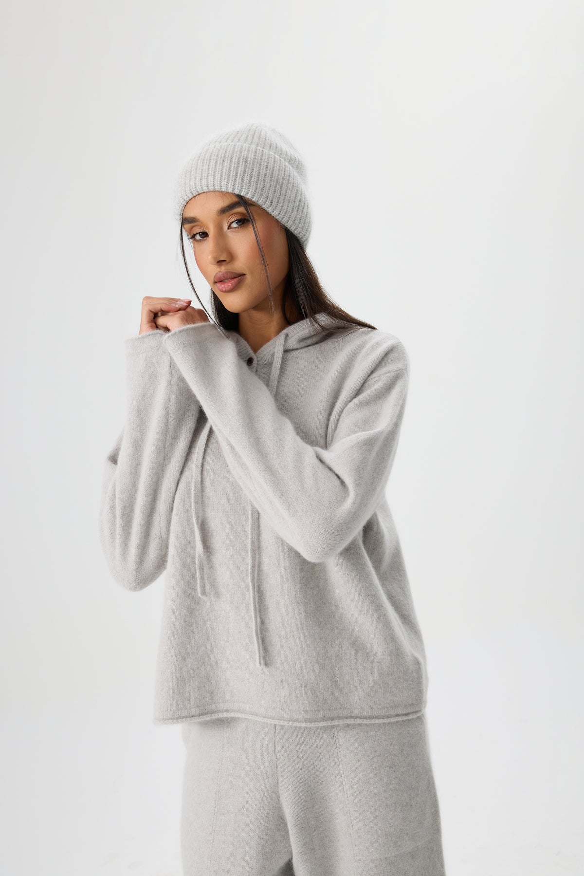 SWETER WOOL HOOD