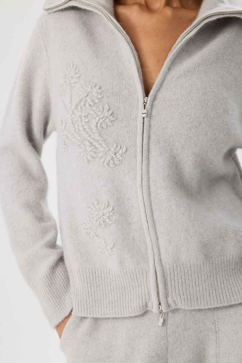SWETER FIORE DI LANA