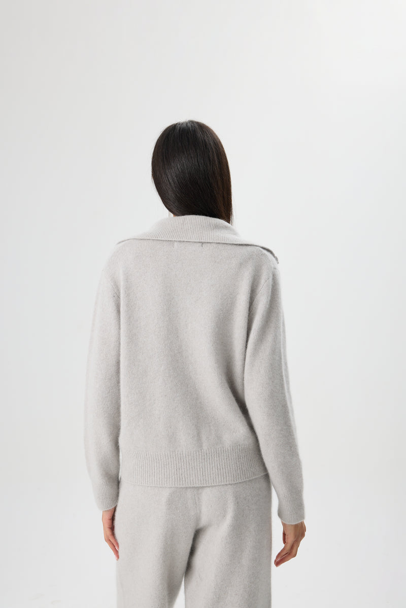 SWETER FIORE DI LANA