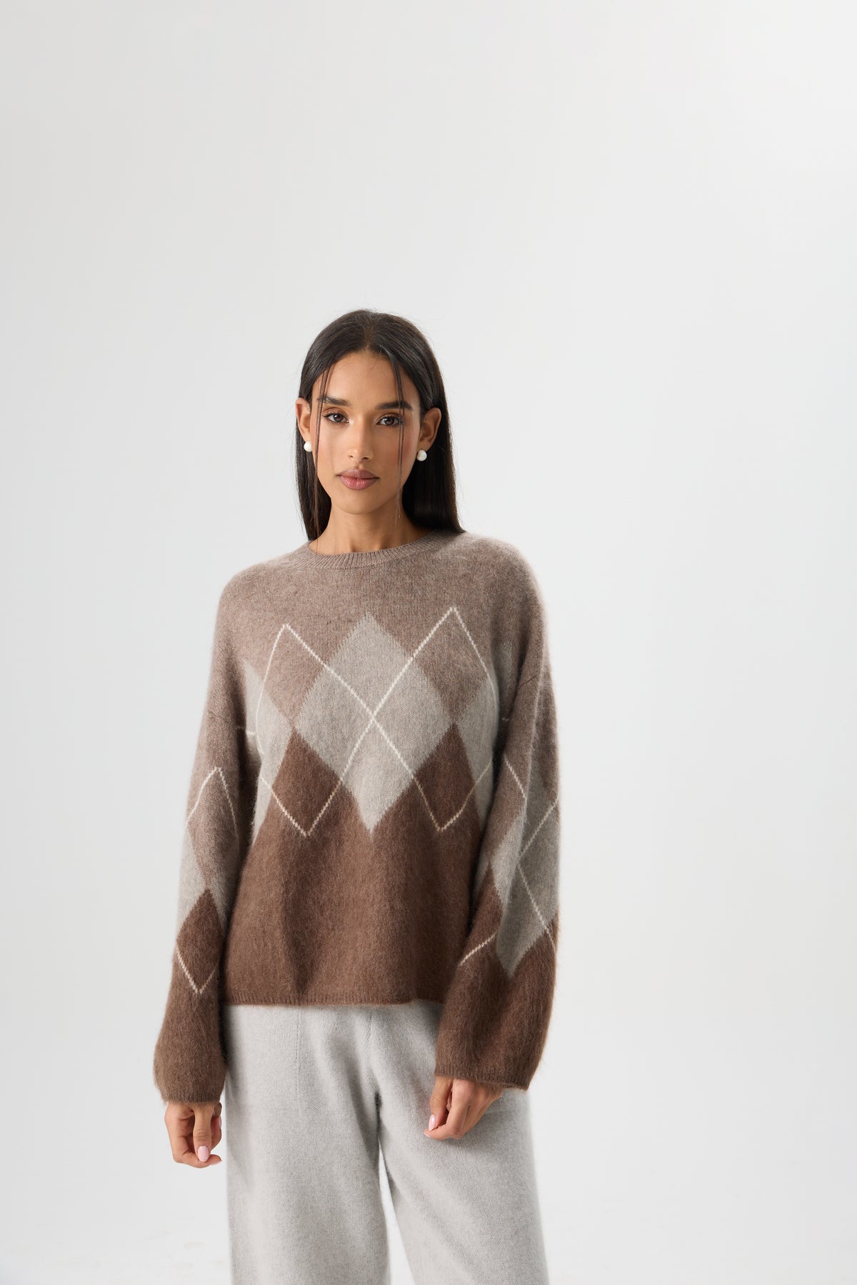 SWETER MOCHA ARYGLE