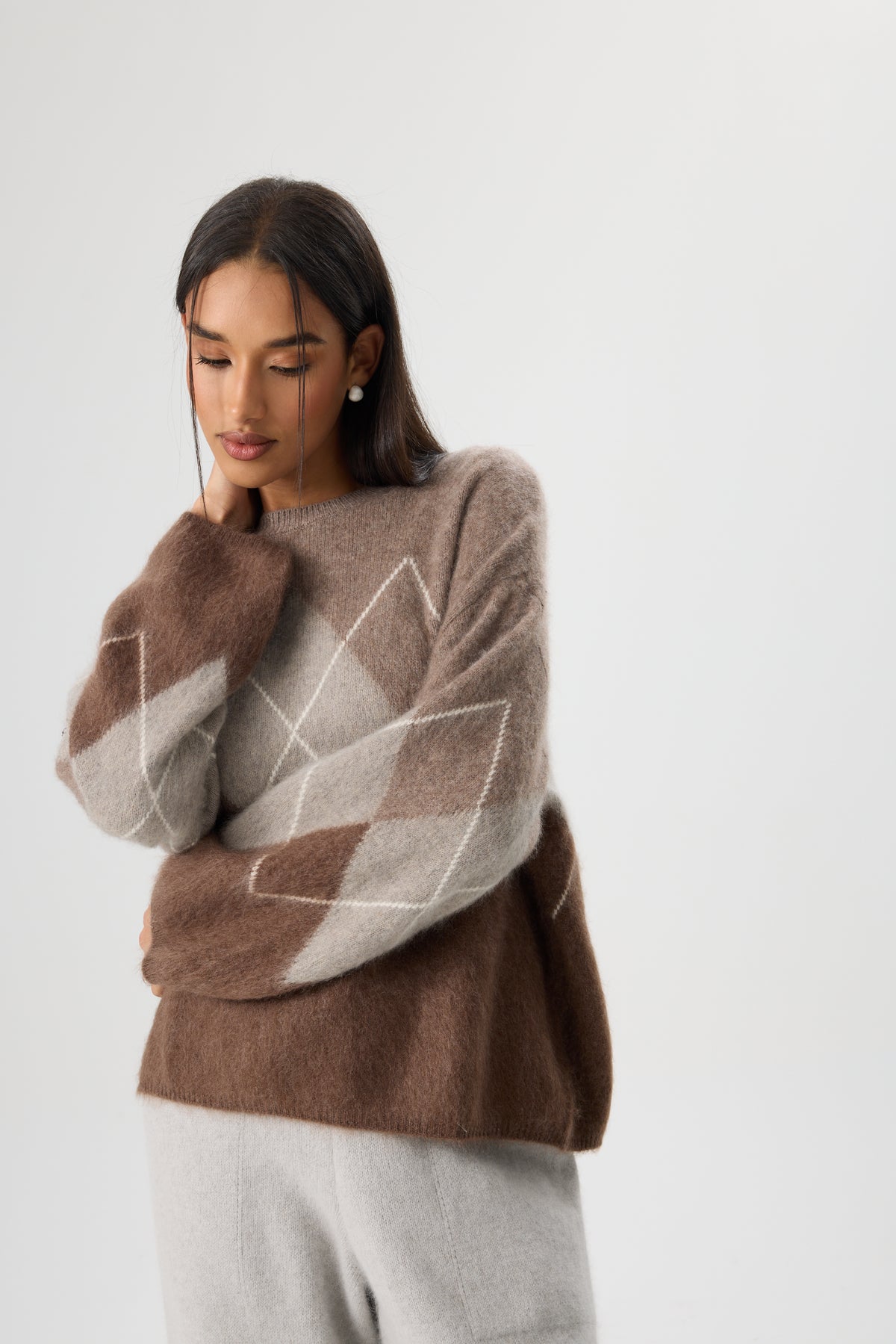 SWETER MOCHA ARYGLE