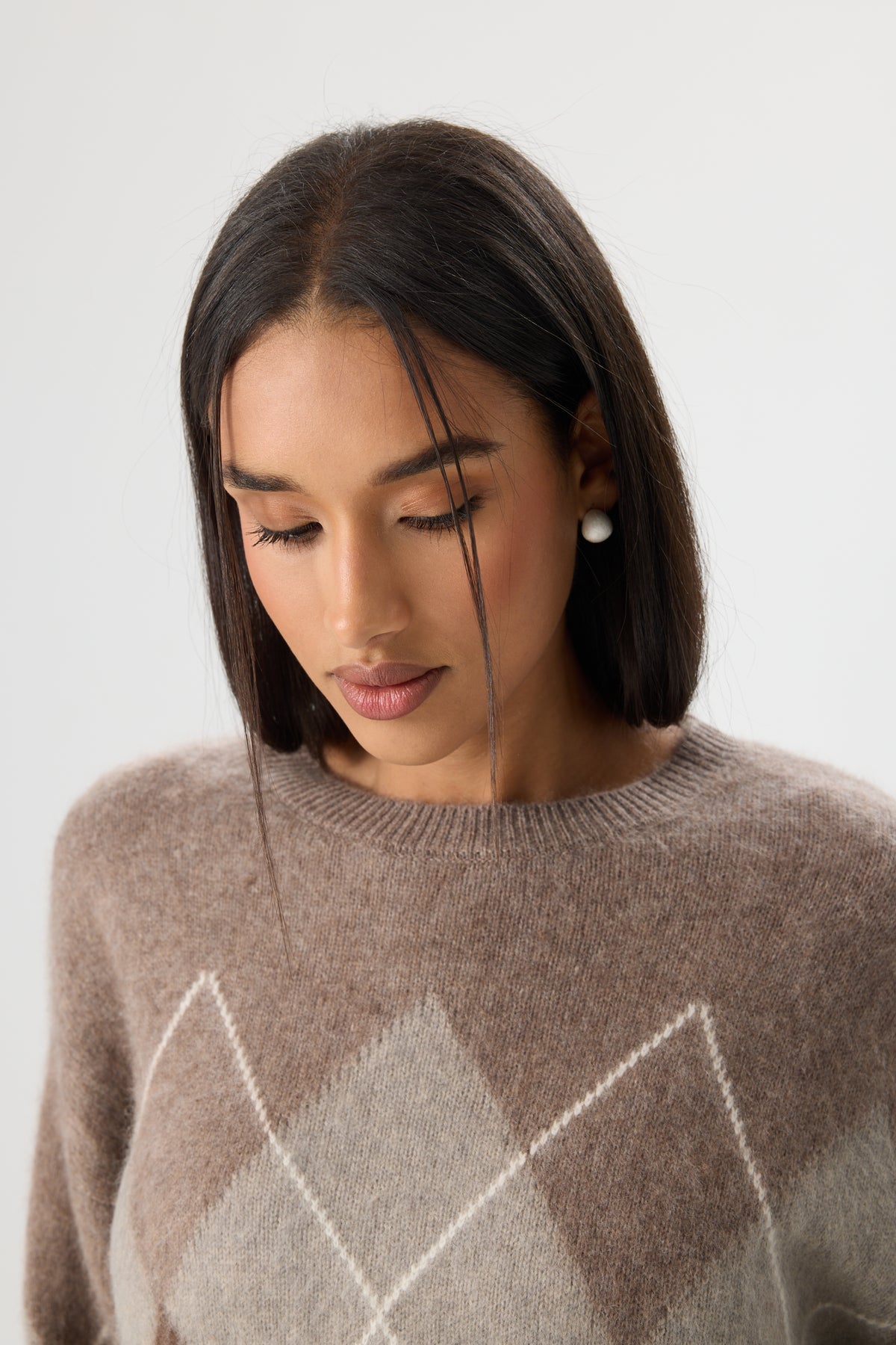 SWETER MOCHA ARYGLE