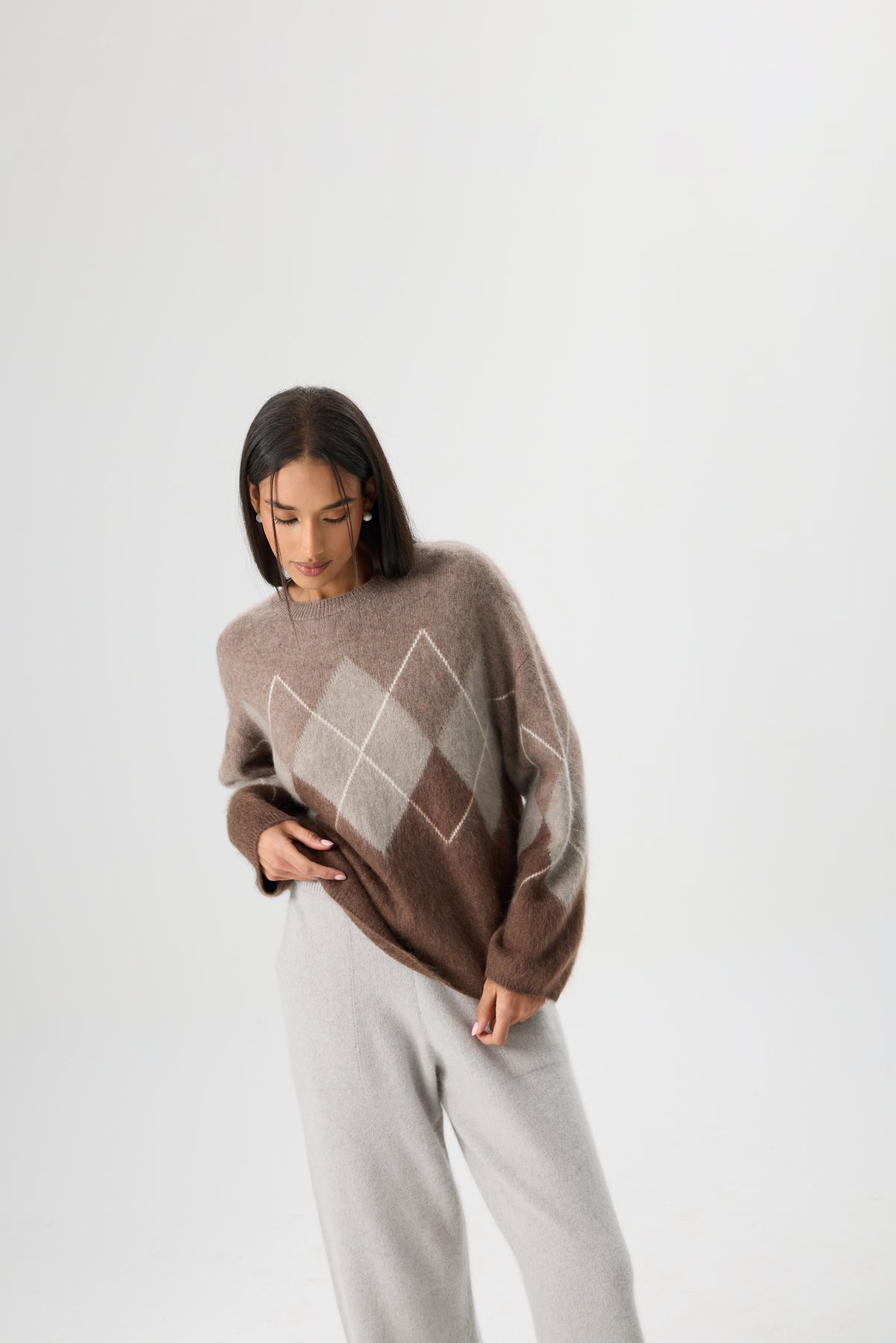 SWETER MOCHA ARYGLE