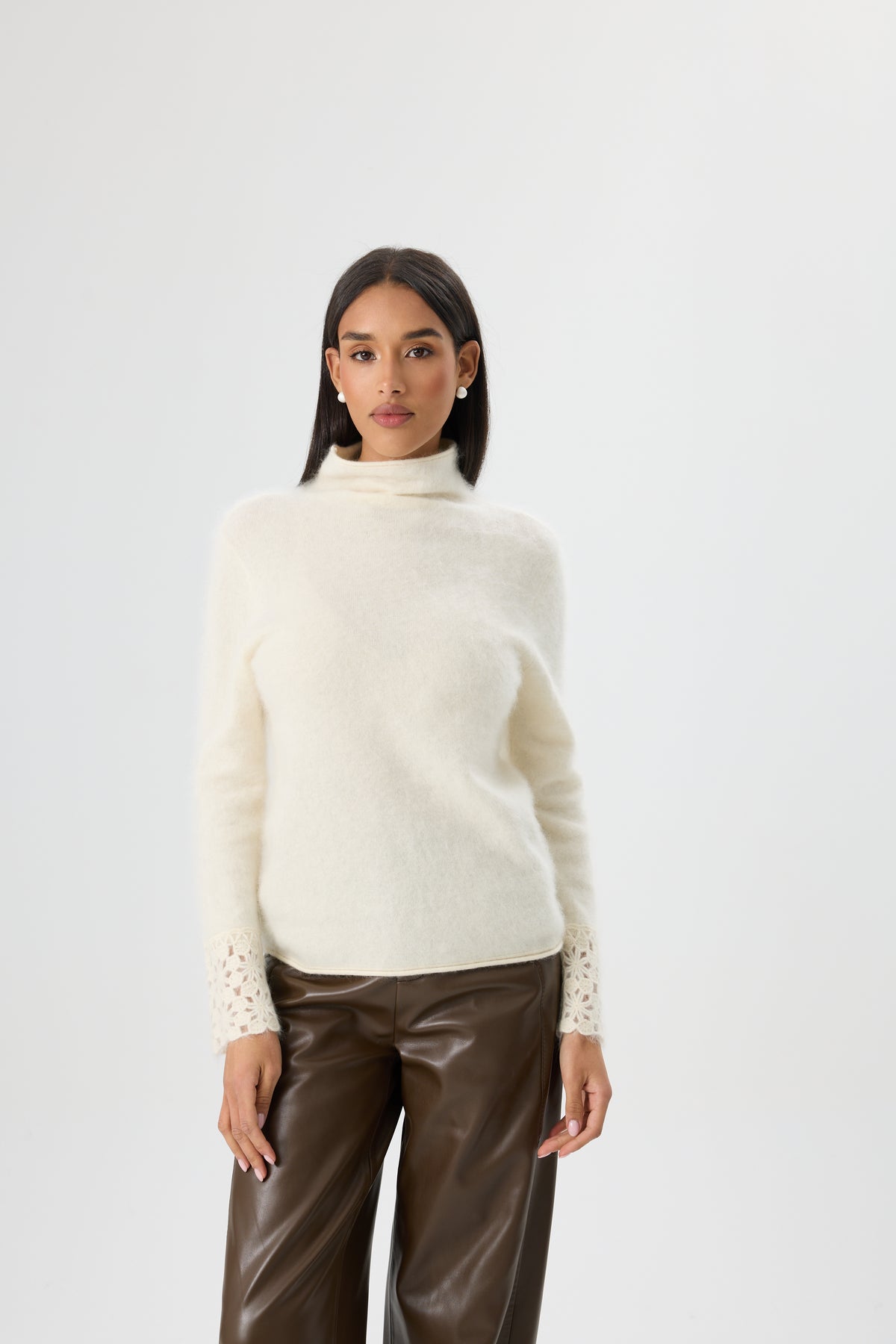SWETER SOIE LACE