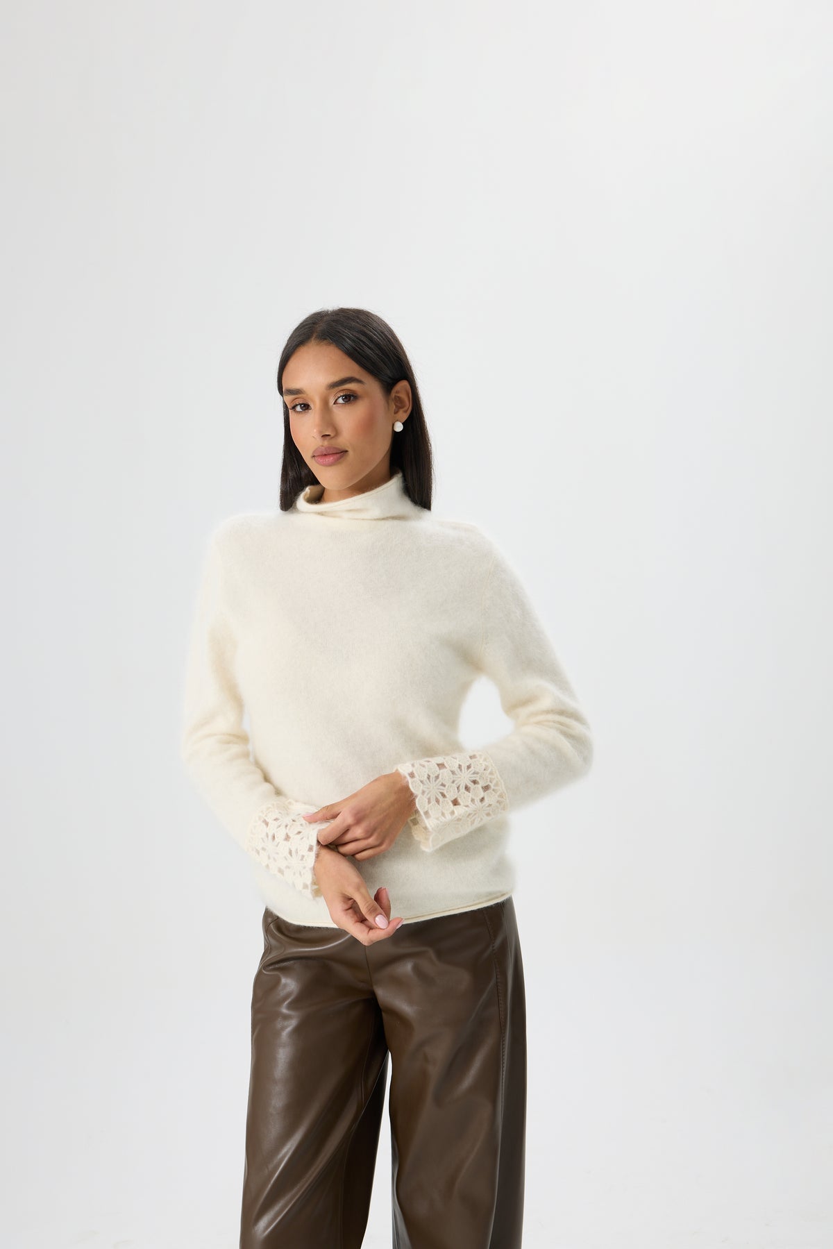 SWETER SOIE LACE