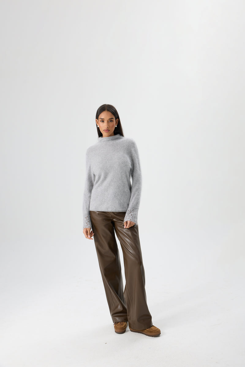 SWETER SOIE LACE