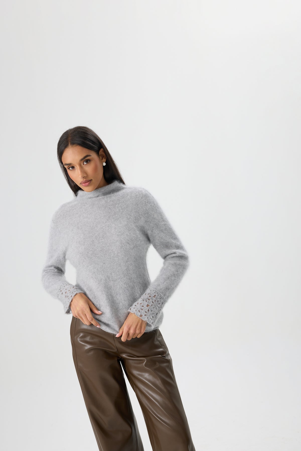 SWETER SOIE LACE