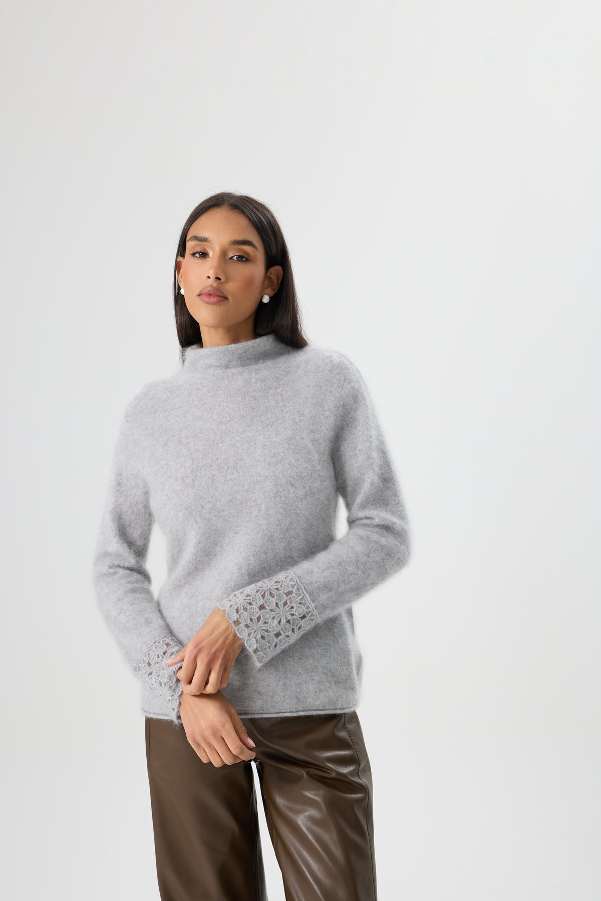 SWETER SOIE LACE
