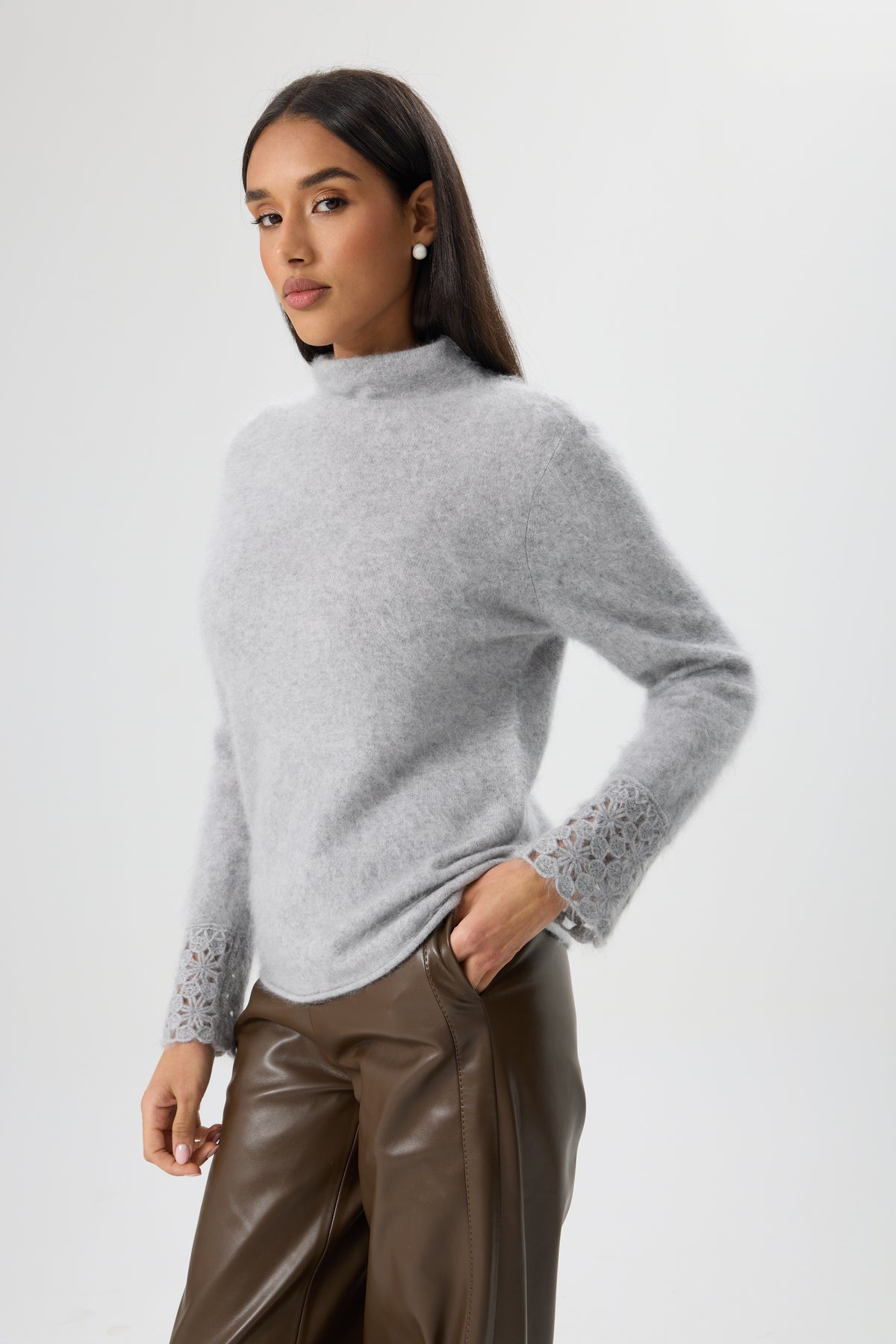 SWETER SOIE LACE
