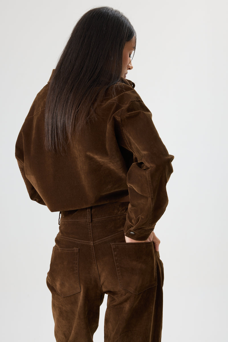 KOSZULA VELLUTO DENIM