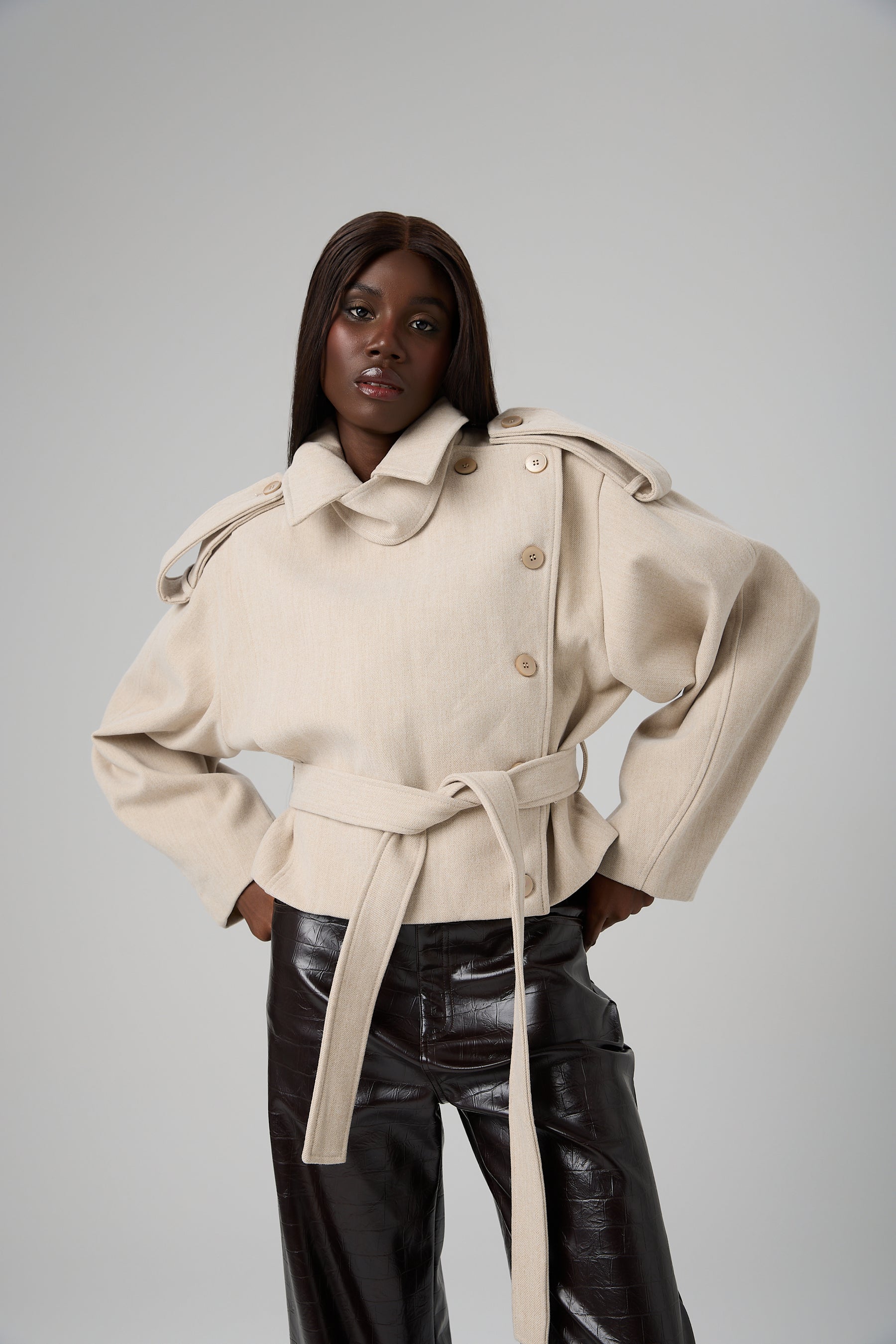 PŁASZCZ  PARISIENNE BEIGE