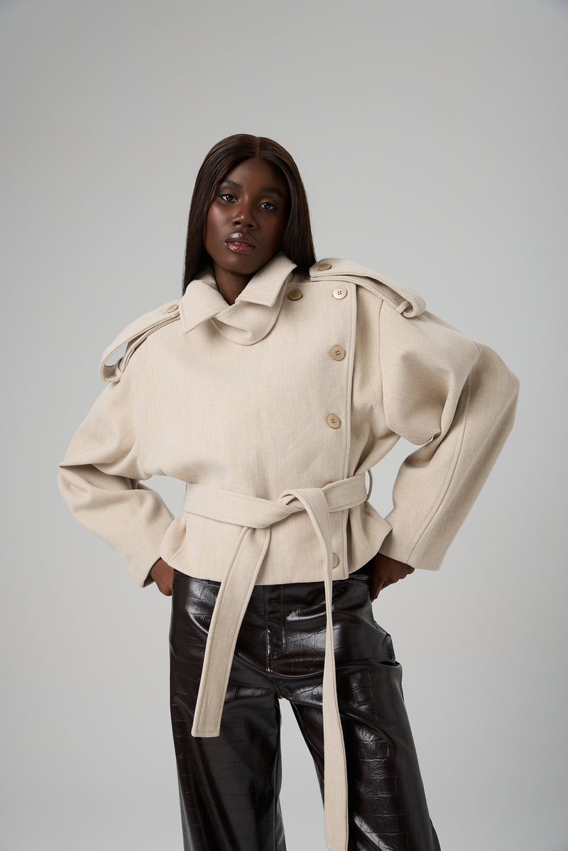 PŁASZCZ  PARISIENNE BEIGE