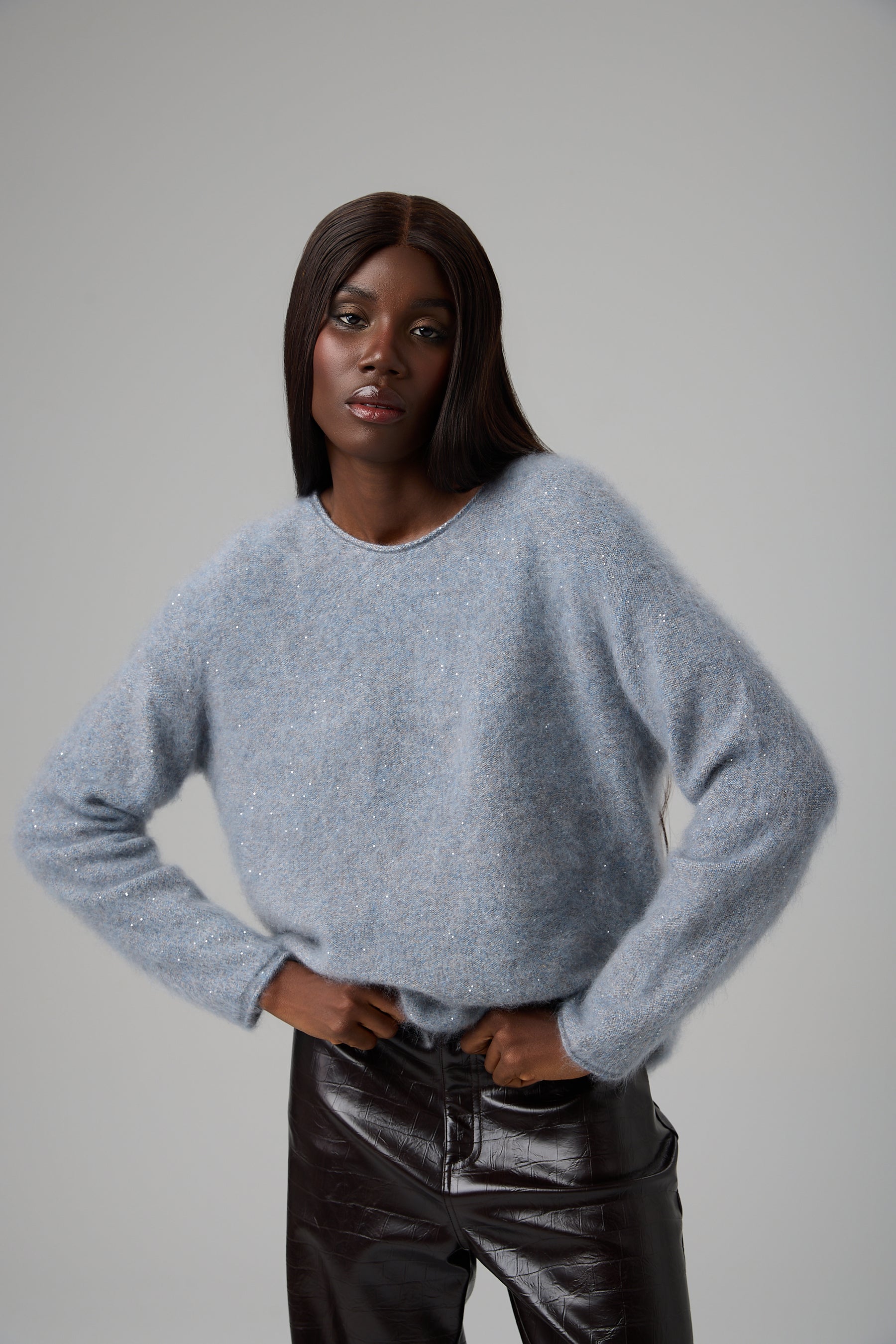SWETER LUMIÈRE GREY