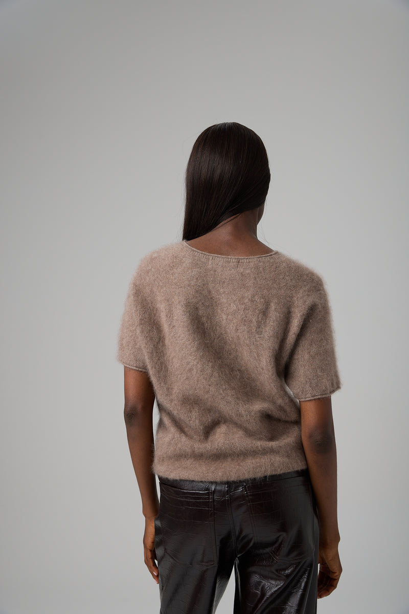 SWETER V-NECK CASHMERE BLEND