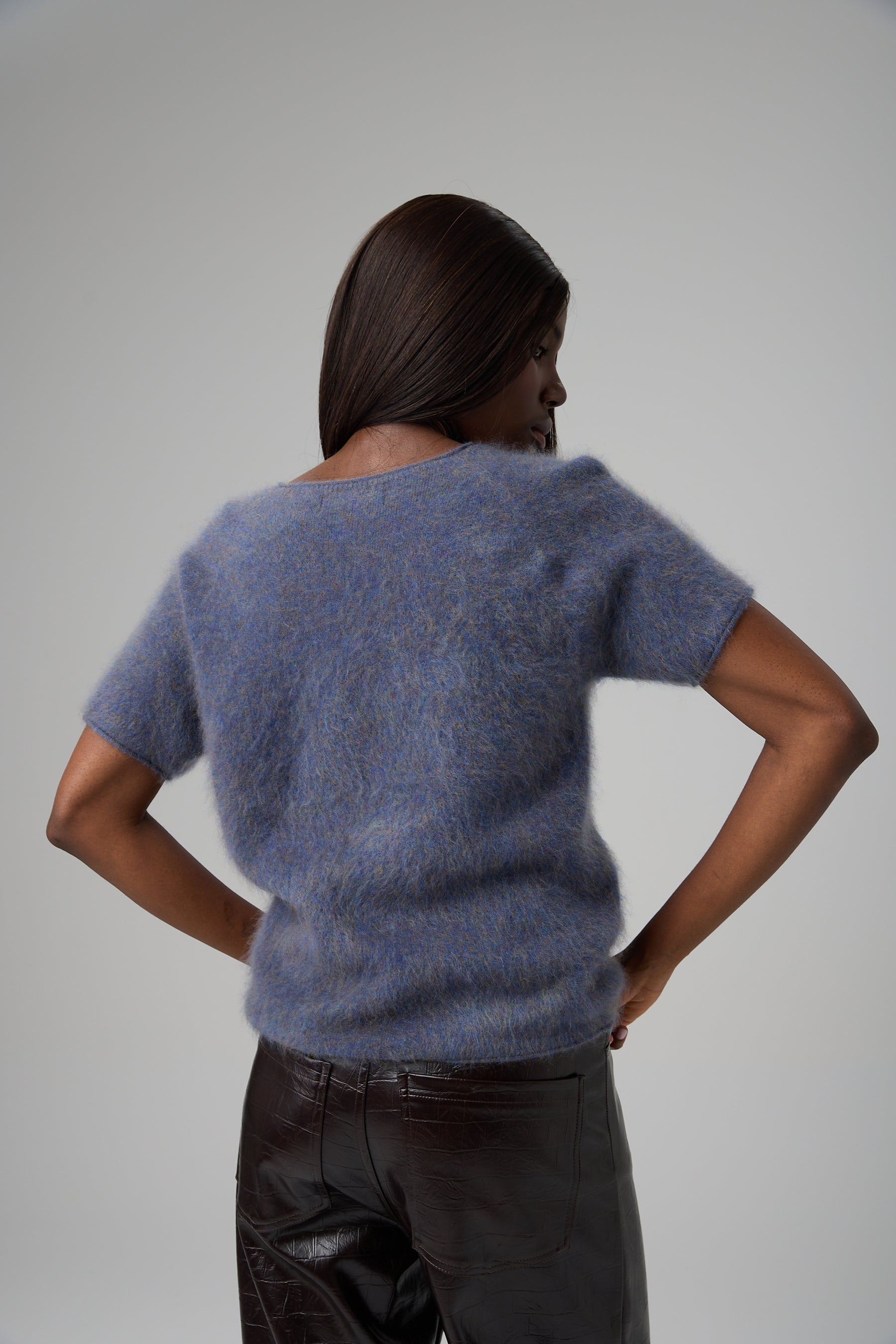 SWETER V-NECK CASHMERE BLEND