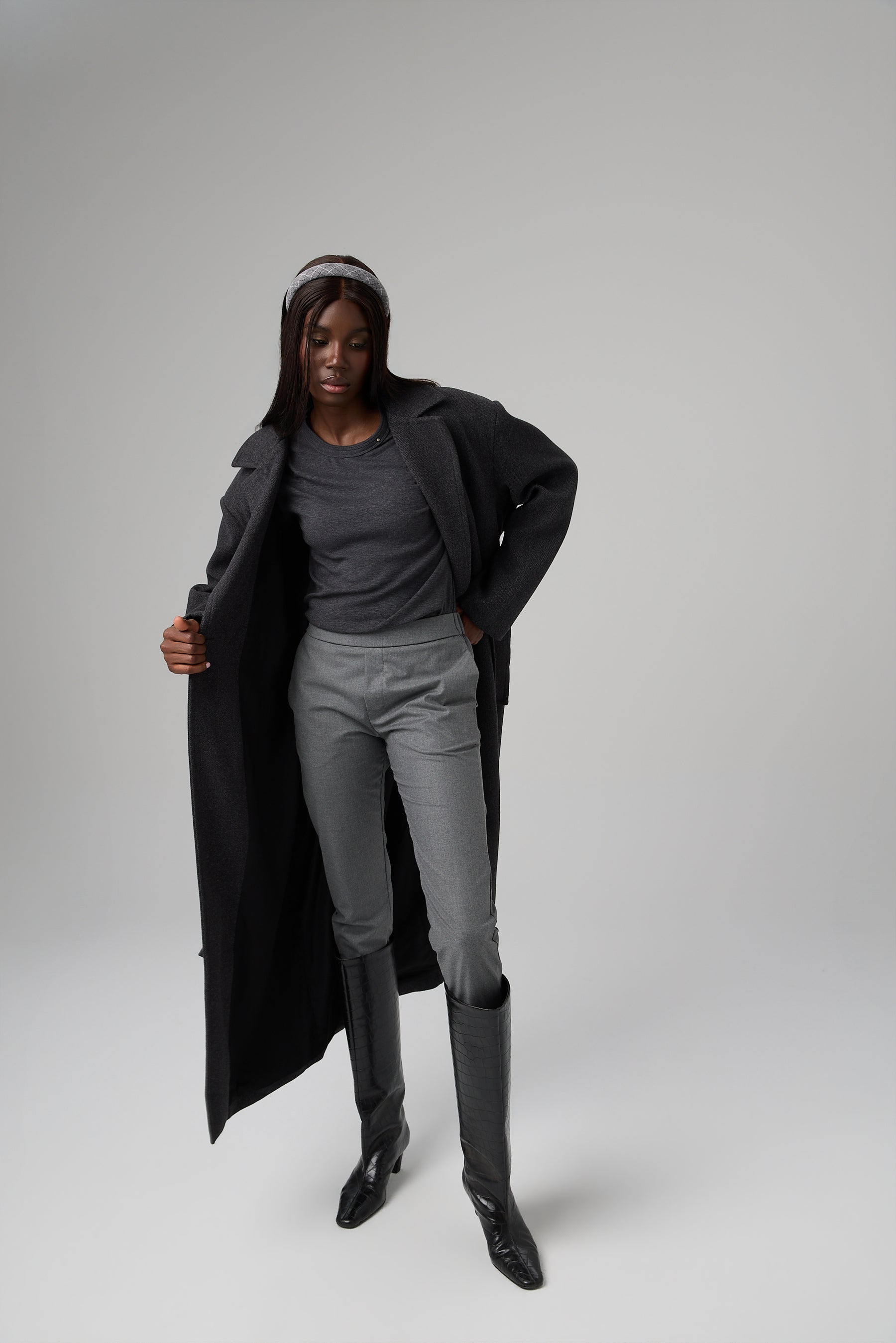 SPODNIE BASIC TAILORED