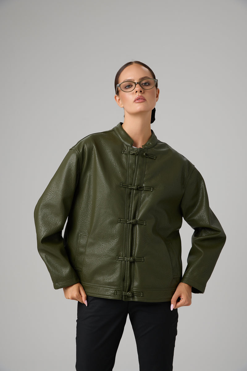 KURTKA SKÓRA TOGGLE
