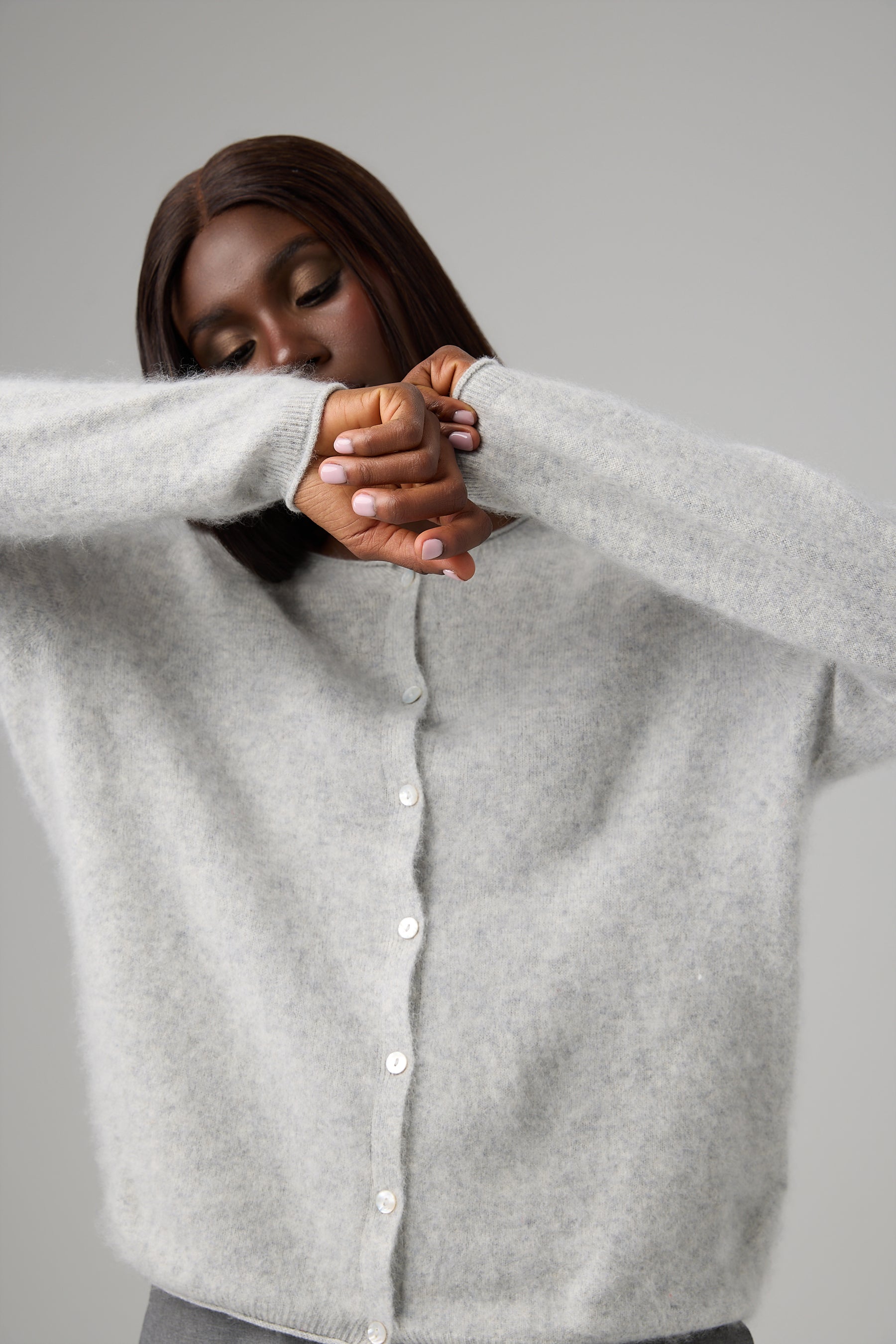SWETER ESSENTIEL BUTTON