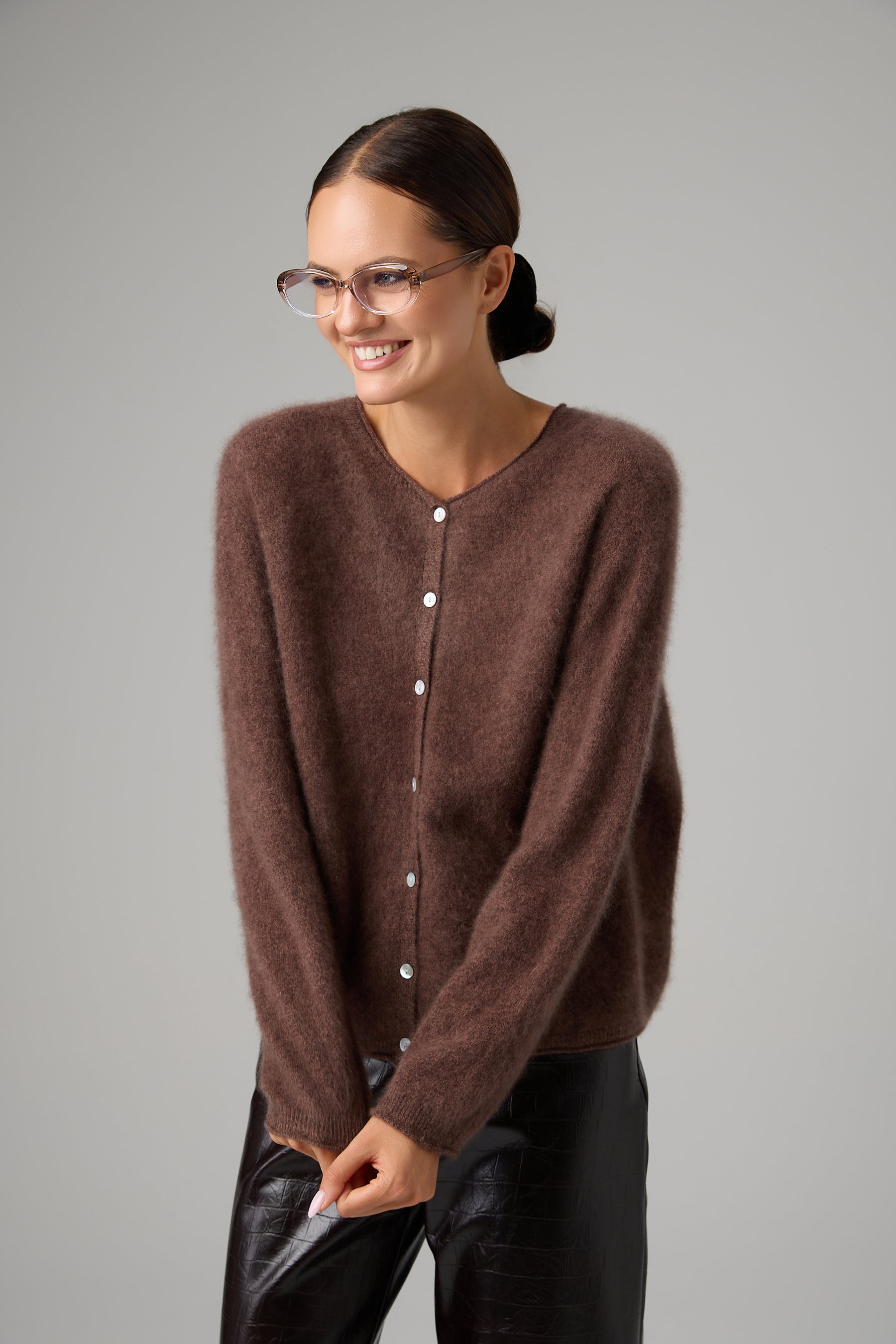 SWETER ESSENTIEL BUTTON