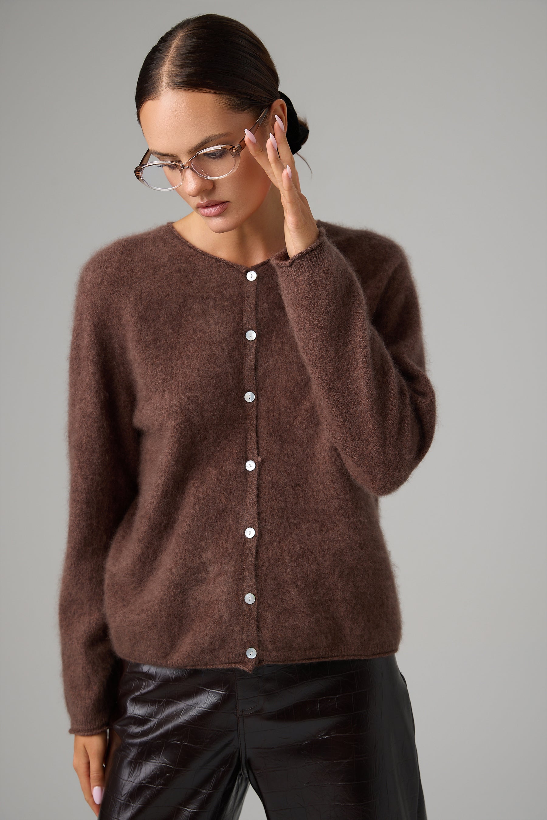 SWETER ESSENTIEL BUTTON