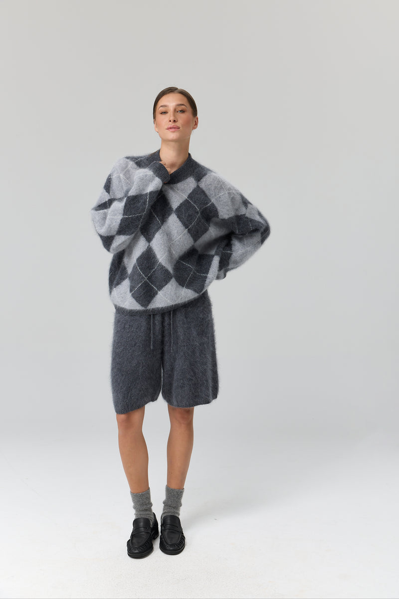 SWETER CLASSIC ARGYLE