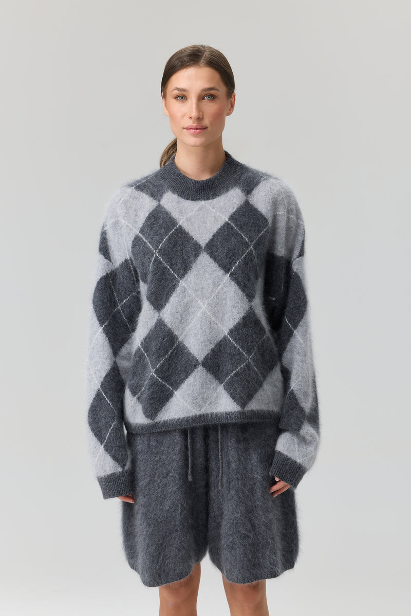 SWETER CLASSIC ARGYLE