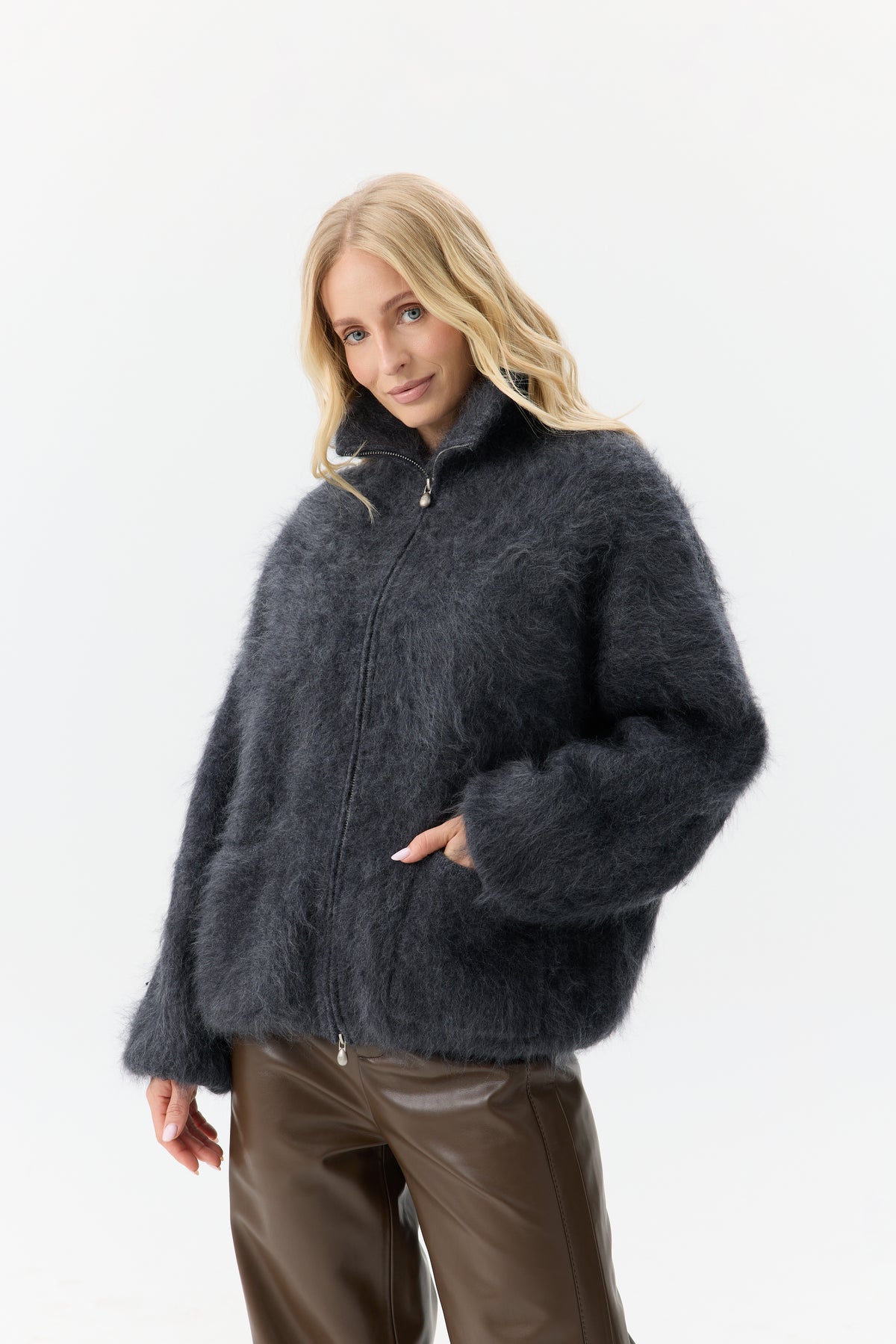 SWETER ZIP MORBIDO