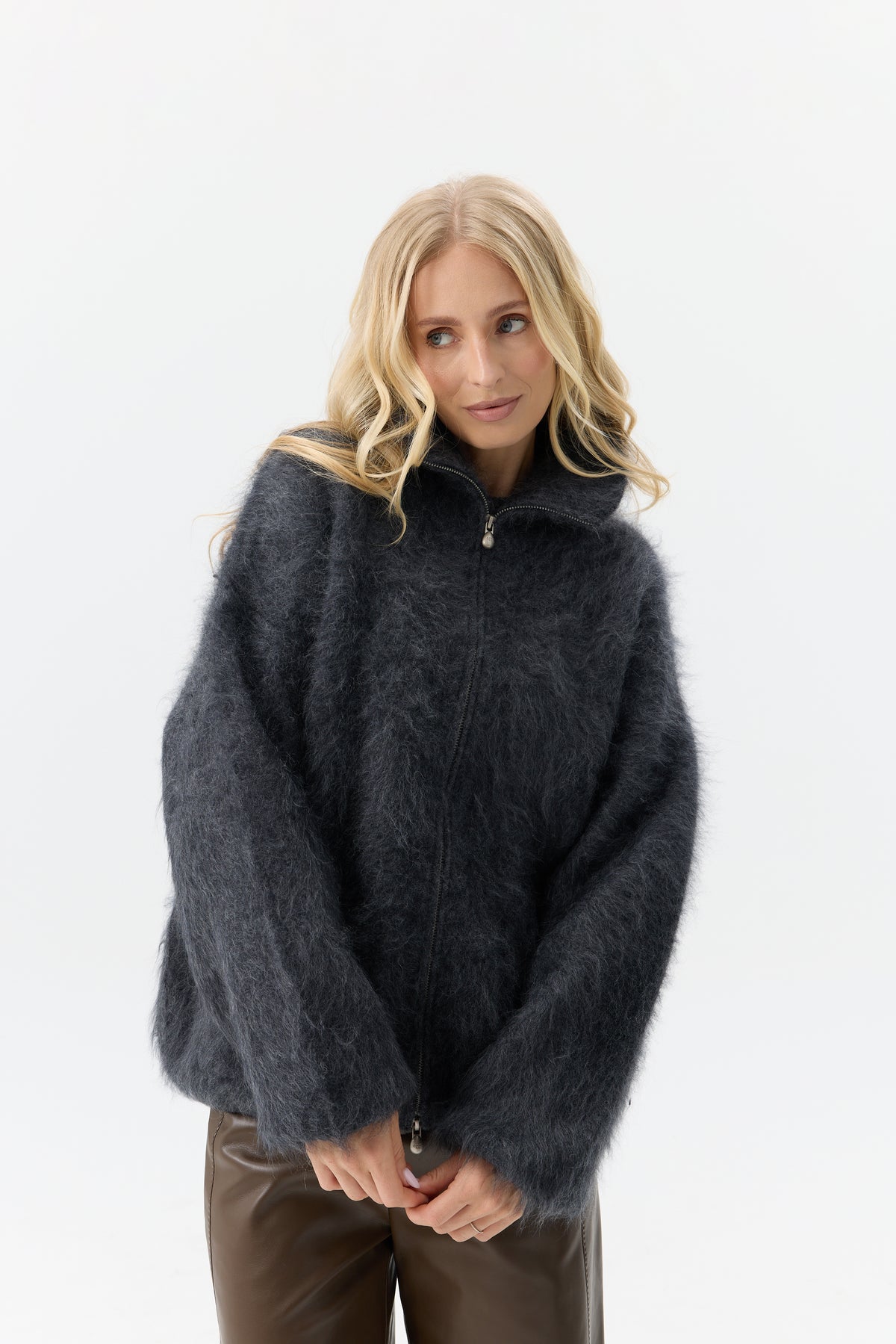 SWETER ZIP MORBIDO