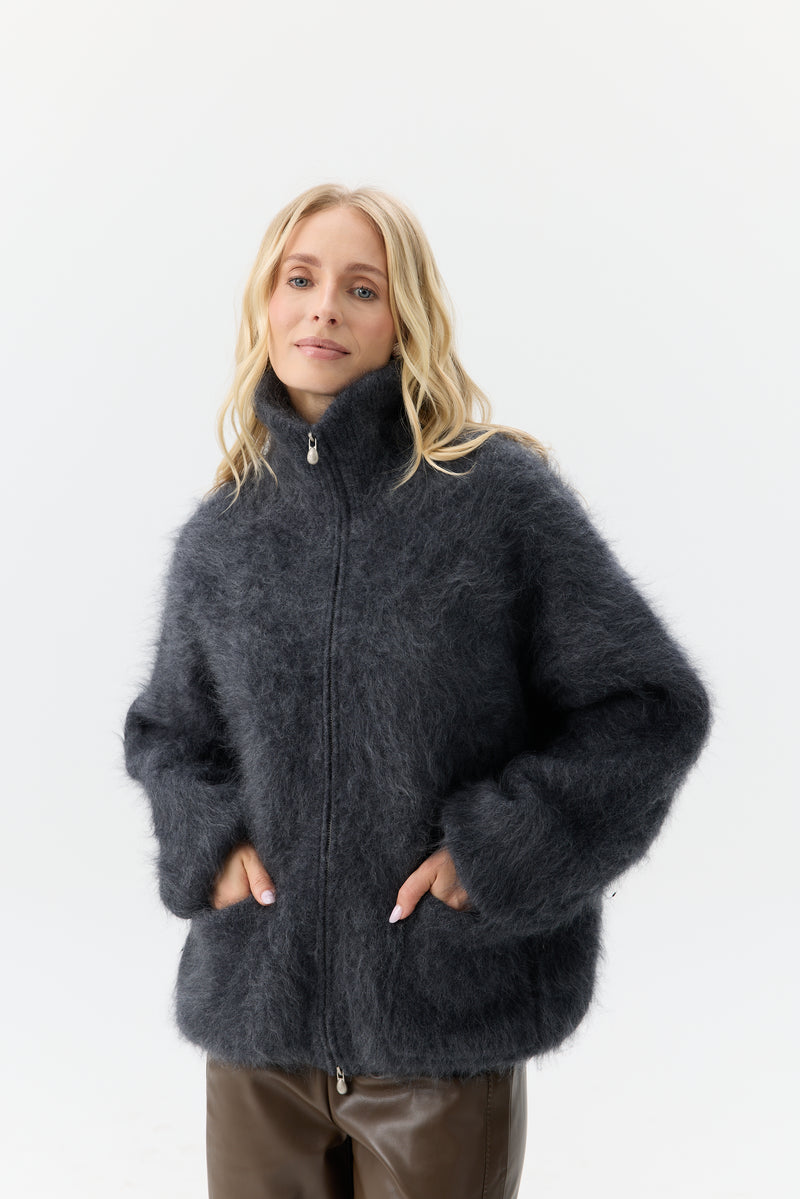SWETER ZIP MORBIDO