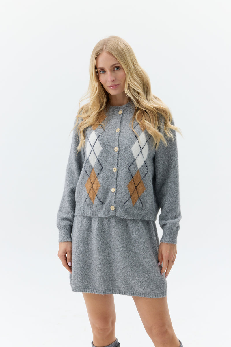 KOMPLET ARYGLE KNIT