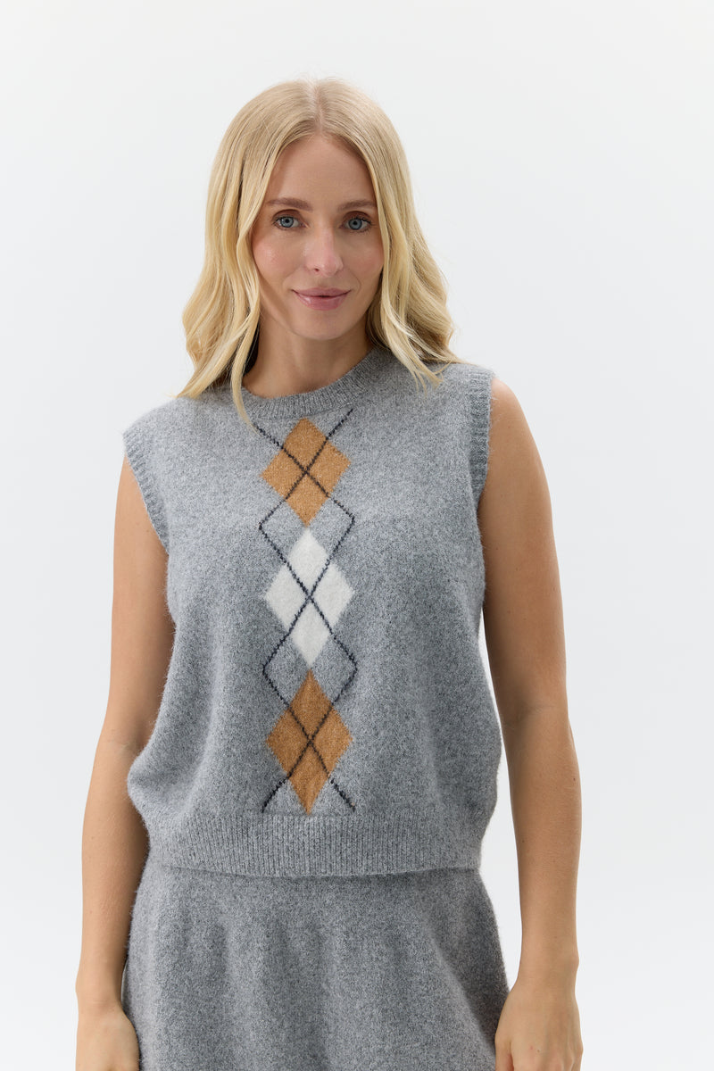 KOMPLET ARYGLE KNIT