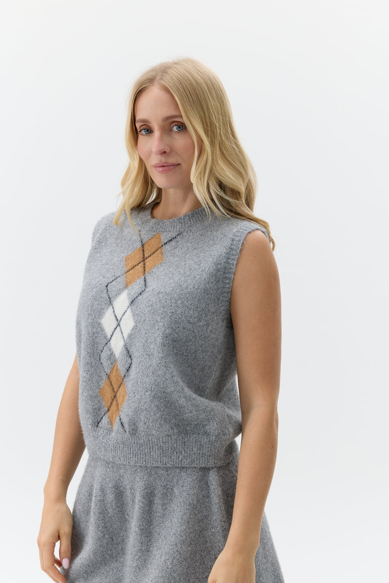 KOMPLET ARYGLE KNIT