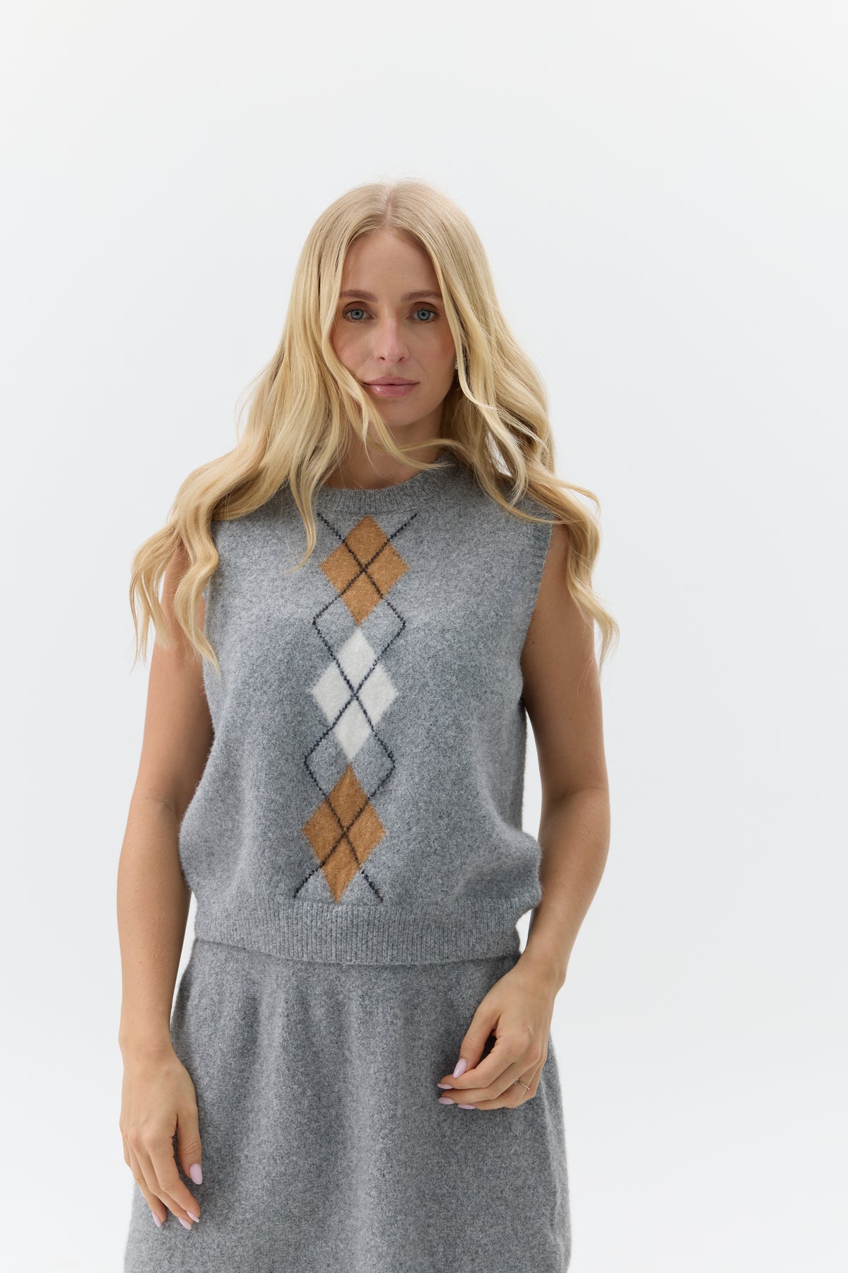 KOMPLET ARYGLE KNIT