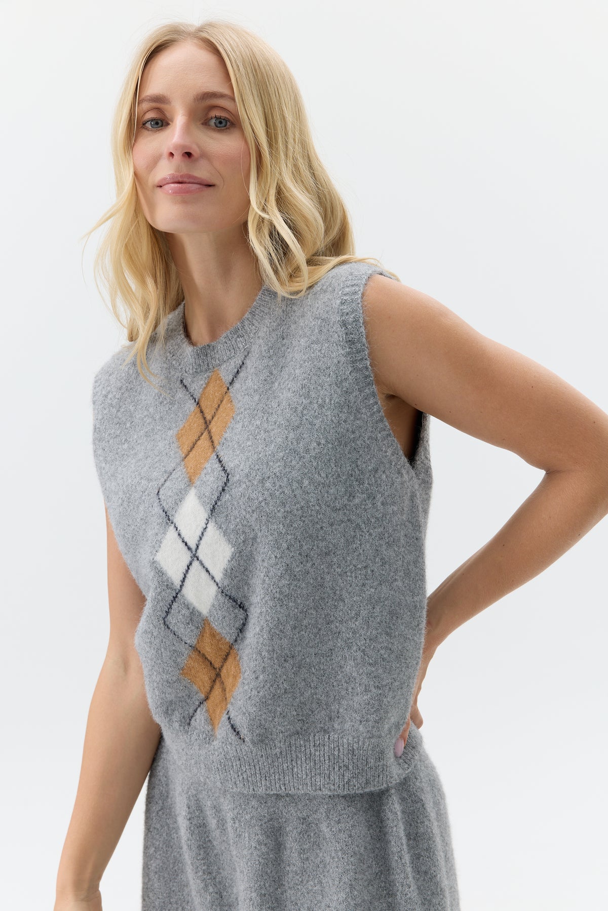 KOMPLET ARYGLE KNIT