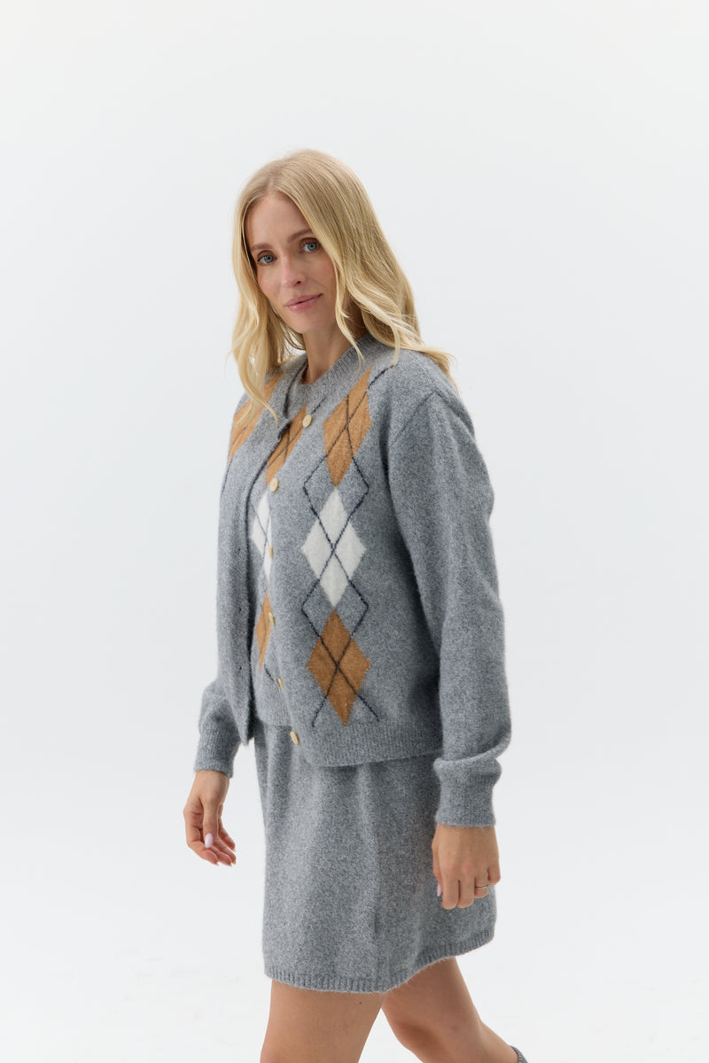 KOMPLET ARYGLE KNIT