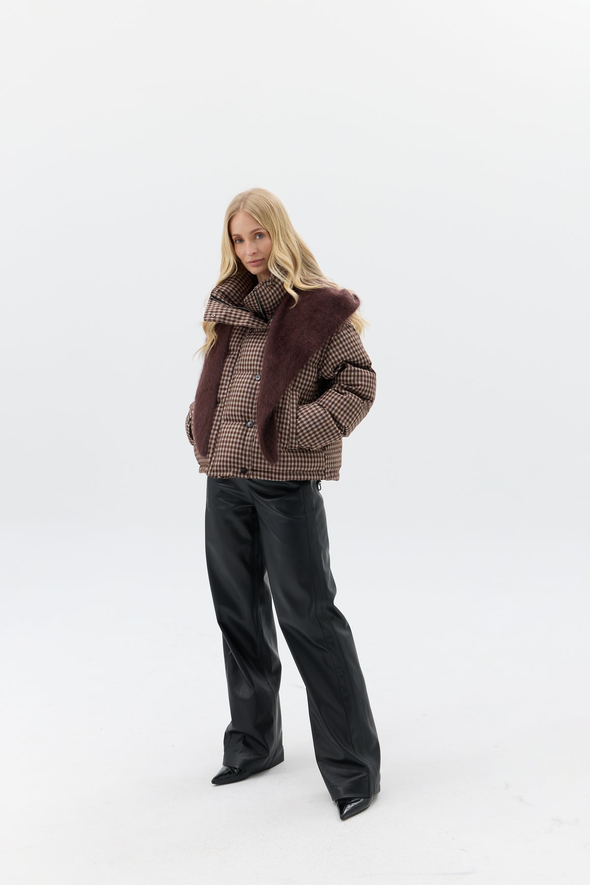 KURTKA ASCOT CHECK