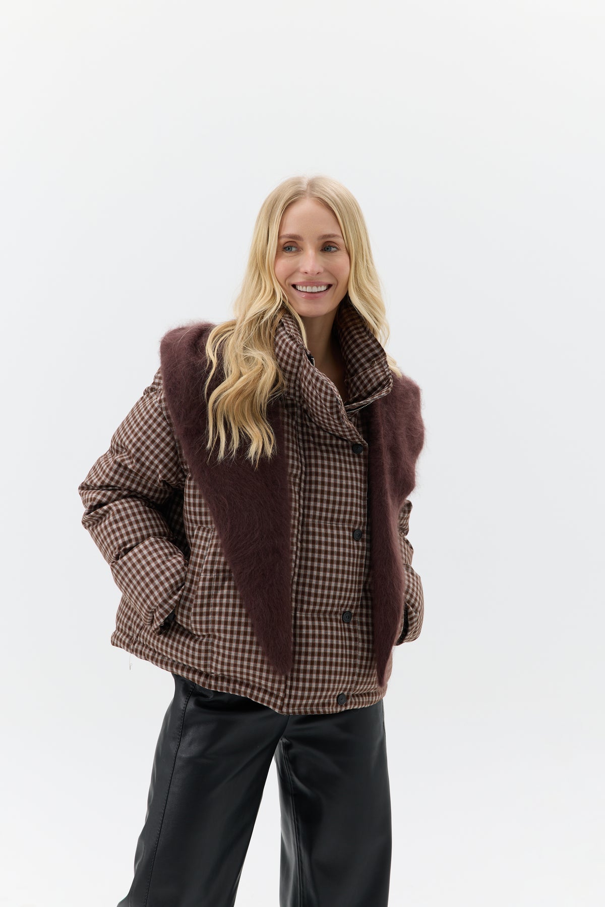 KURTKA ASCOT CHECK