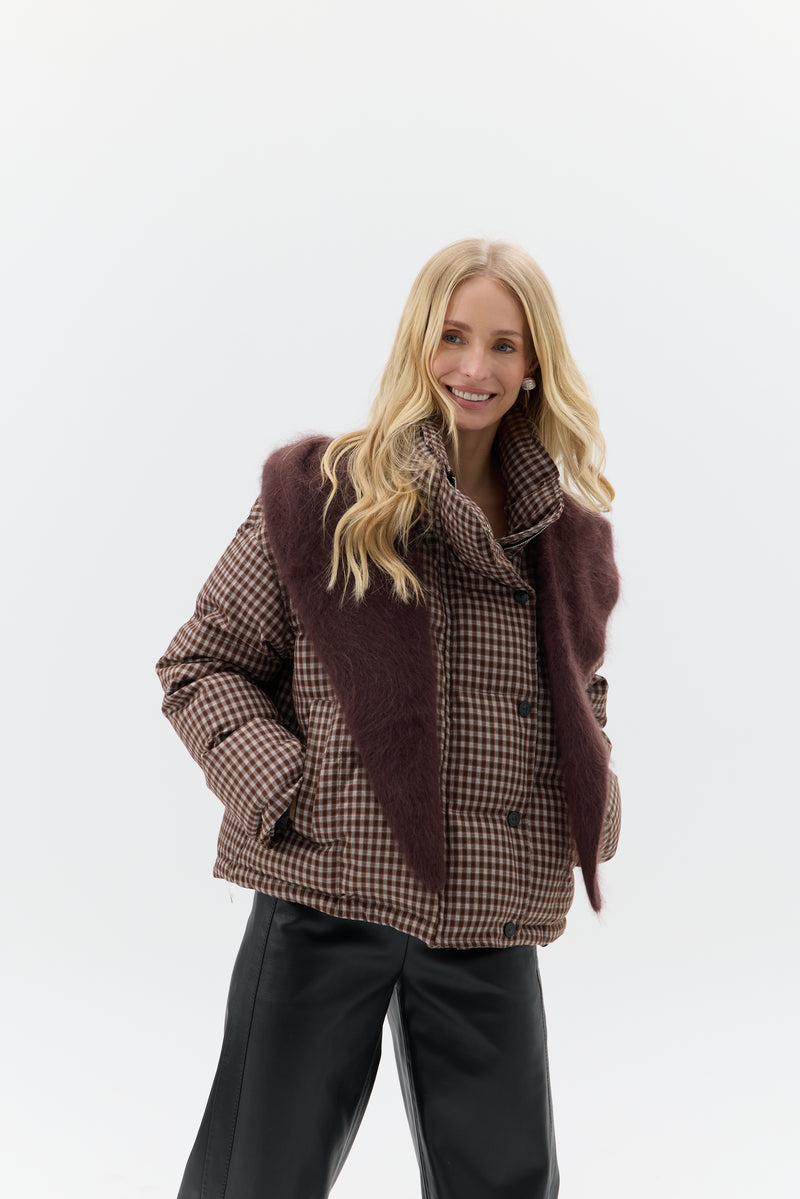 KURTKA ASCOT CHECK