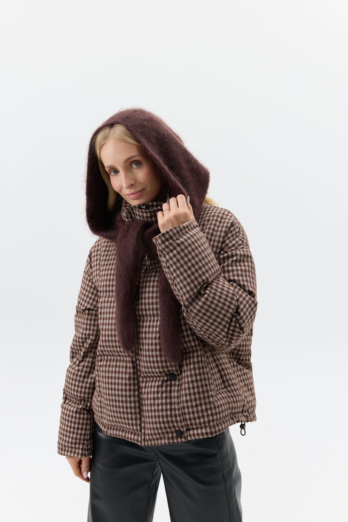 KURTKA ASCOT CHECK