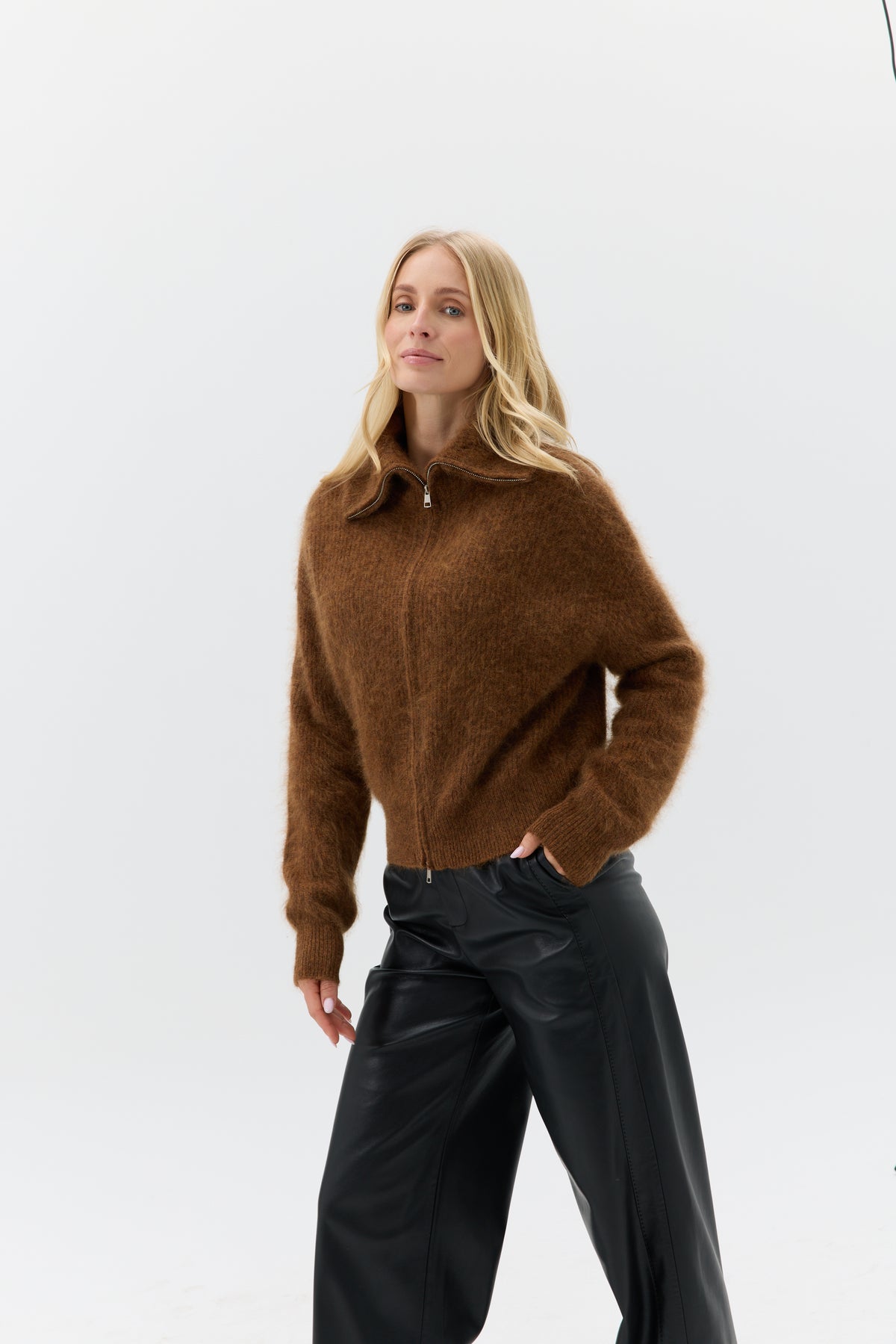 SWETER ZIP VELARIA