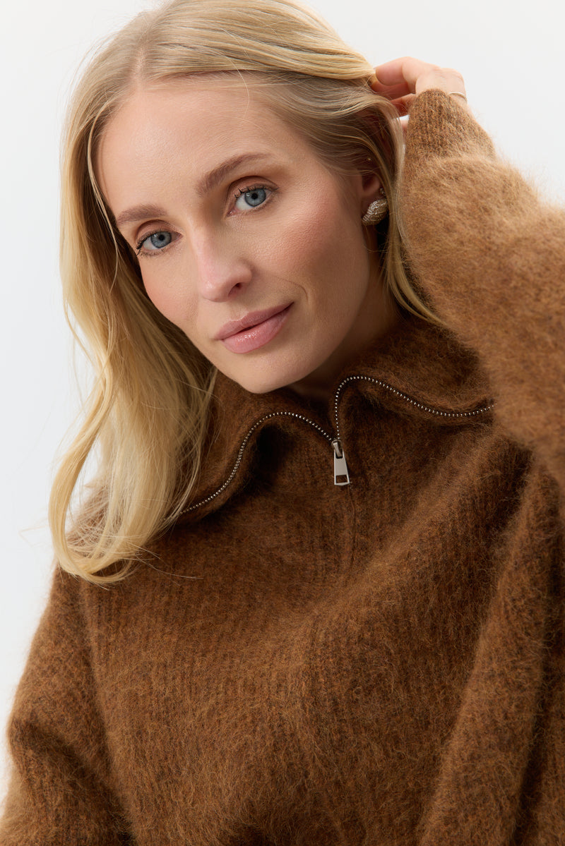 SWETER ZIP VELARIA