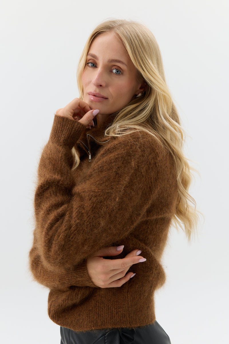 SWETER ZIP VELARIA